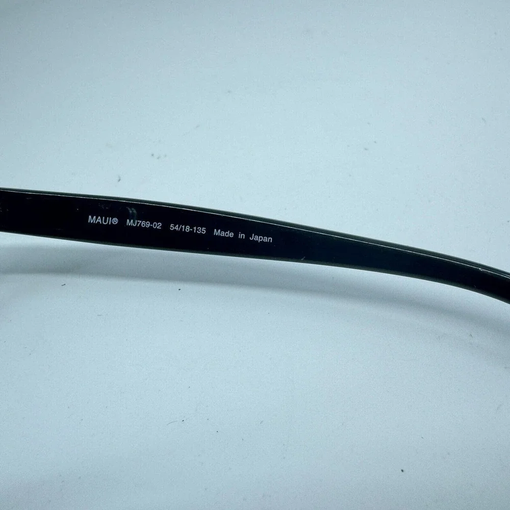 Maui Jim Japan CANNA MJ769-02 54-18-135 Black‎ Women’s Sunglasses Frame H11309